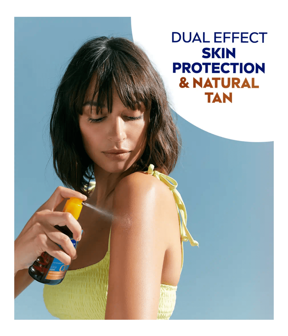 Nivea Sun Protect & Bronze Tan Activating Sun Cream Spray SPF50 200ml / 6.8 fl.oz 4005900253750