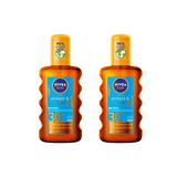 Nivea Sun Tan Activating Oil SPF30 Protect&Bronze 200ml / 6.8 fl.oz - 2 Pack 757279515826