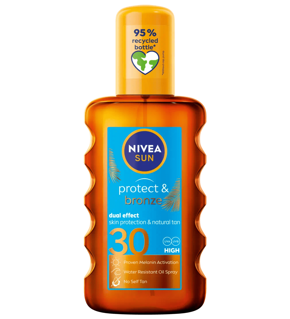 Nivea Sun Tan Activating Oil SPF30 Protect&Bronze 200ml / 6.8 fl.oz 4005900118172