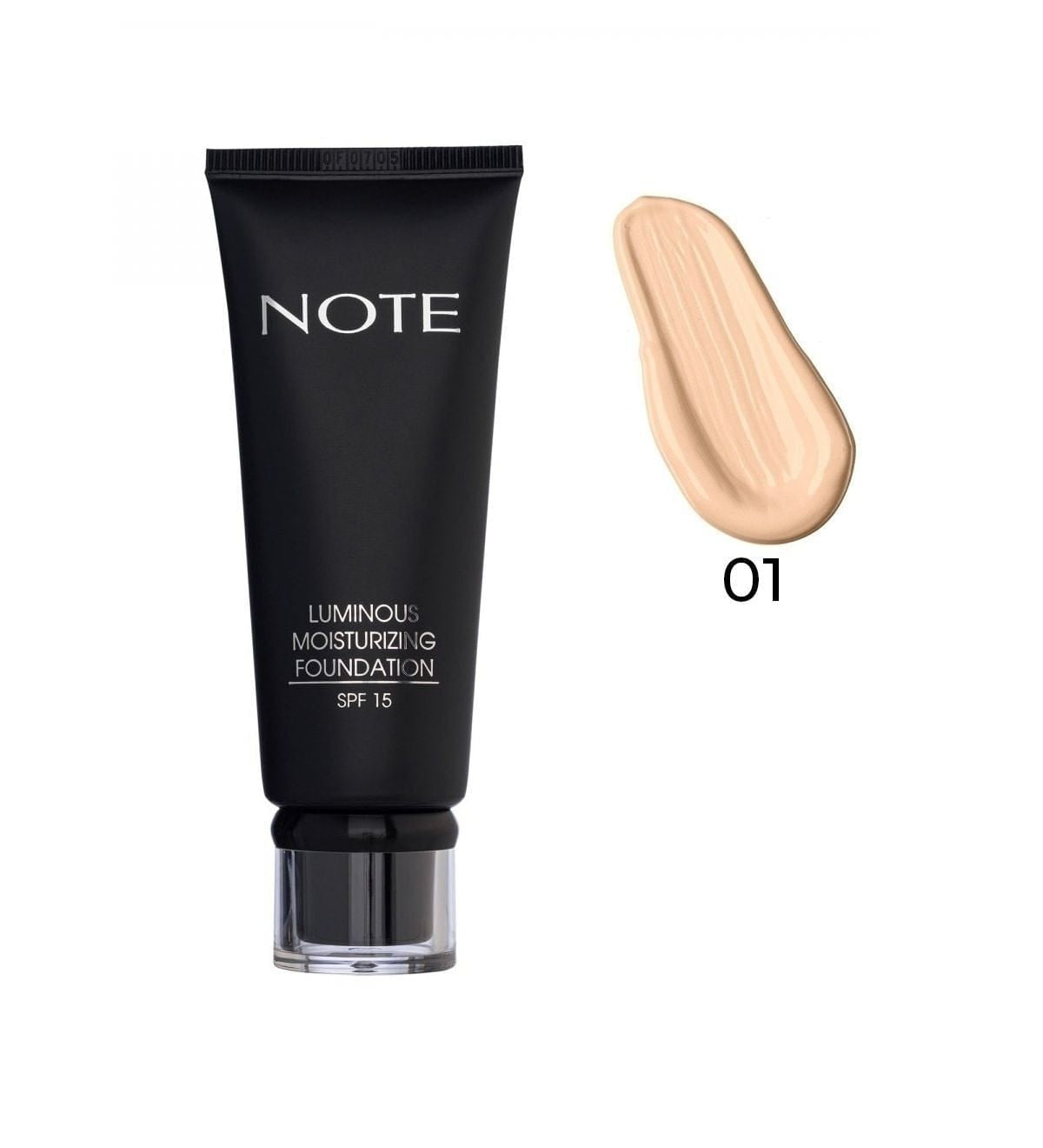 Note Cosmetics Luminous Moisturizing Foundation 01 Beige 8680705315016