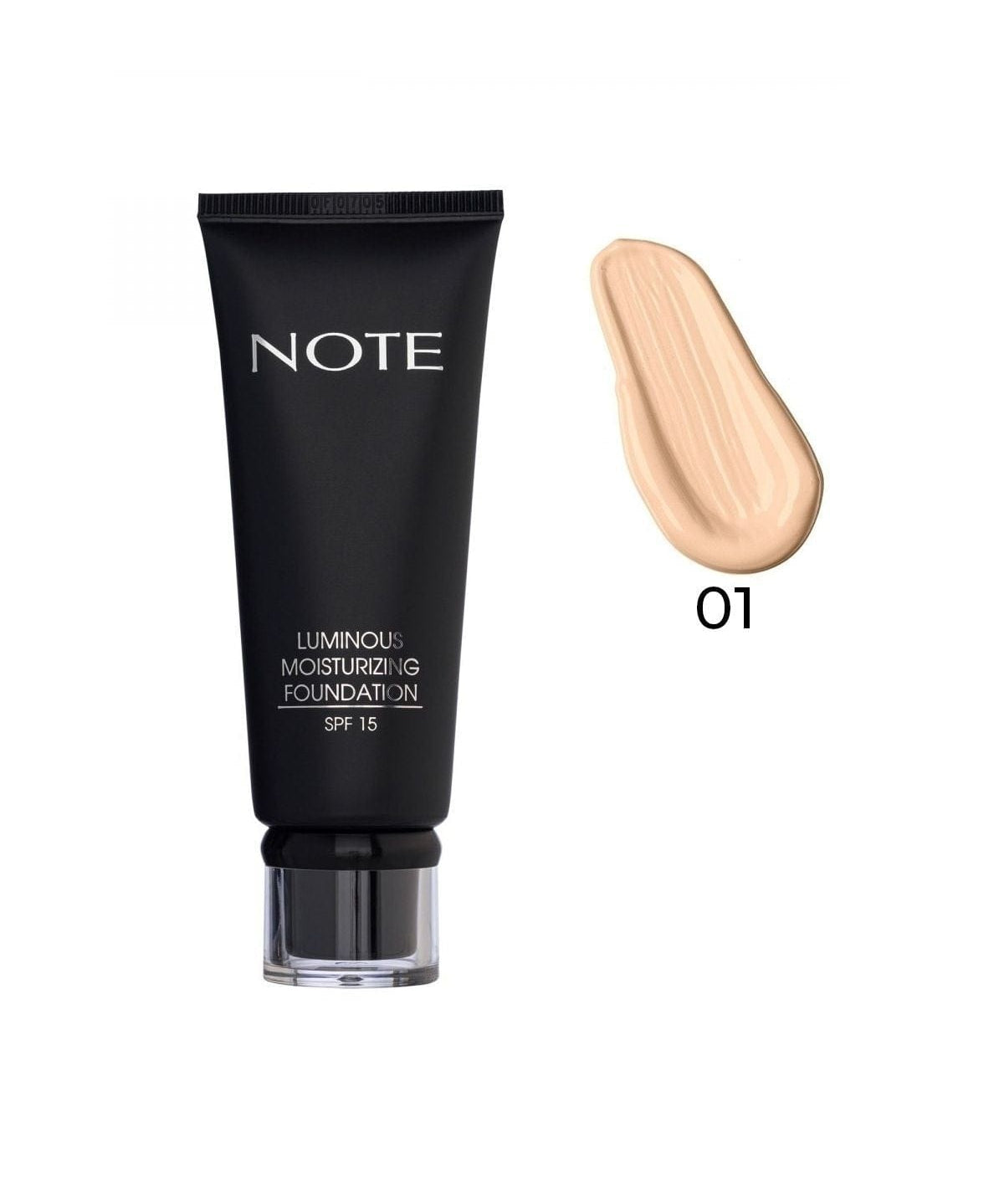 Note Cosmetics Luminous Moisturizing Foundation 01 Beige 8680705315016