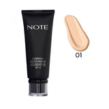 Note Cosmetics Luminous Moisturizing Foundation 01 Beige 8680705315016