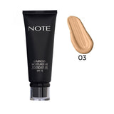 Note Cosmetics Luminous Moisturizing Foundation 03 Medium Beige 8680705315030