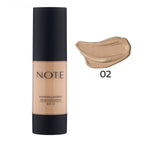 Note Cosmetics Mattifying Extreme Wear Foundation Matte Finish 02 Natural Beige 8680705313029