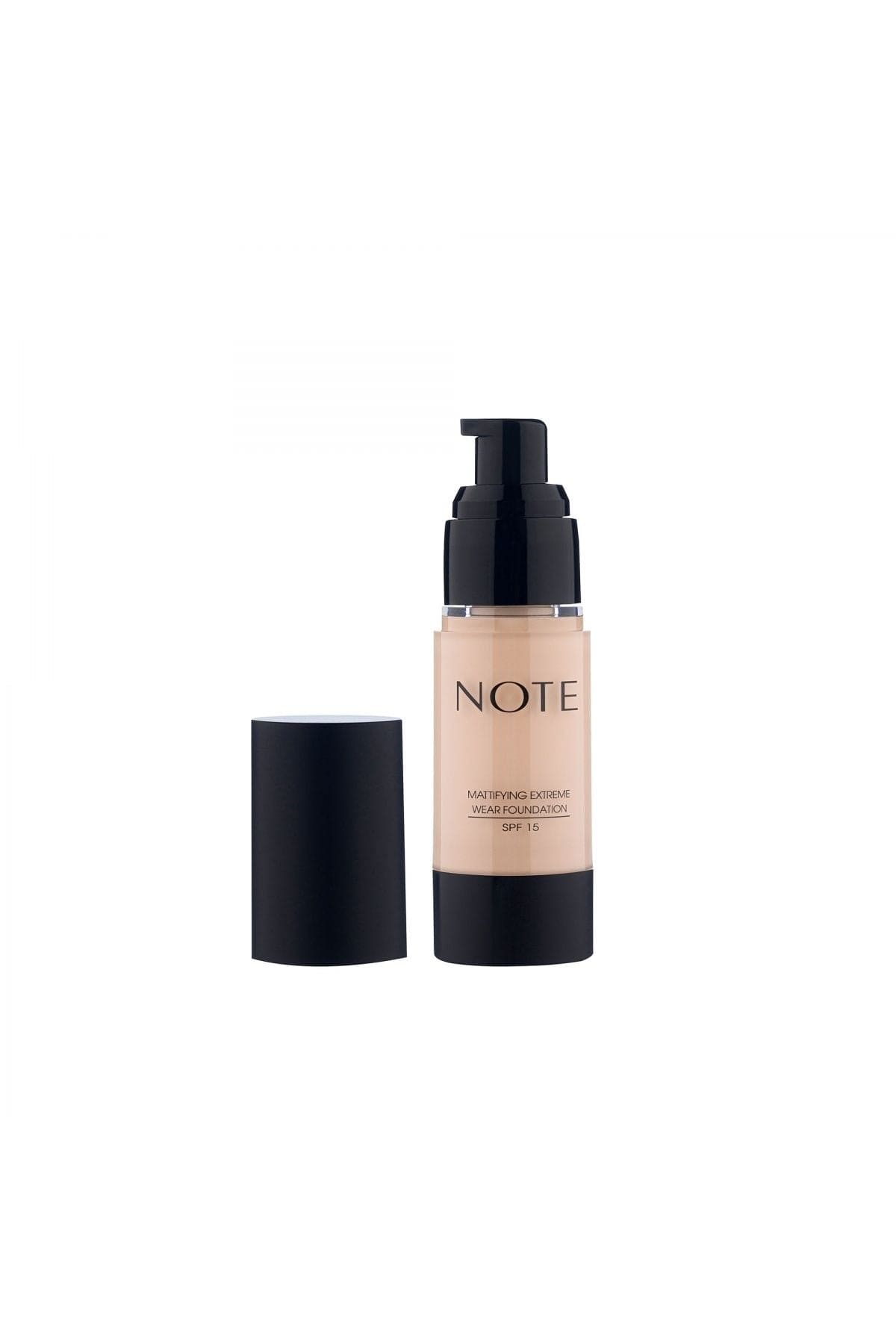 Note Cosmetics Mattifying Extreme Wear Foundation Matte Finish 125 Beige Ivory 3701365758151