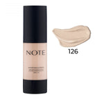 Note Cosmetics Mattifying Extreme Wear Foundation Matte Finish 126 Nude Ivory 3701365758144