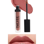 Note Cosmetics Mattemoist Lipgloss Semi Matte Satin Finish Liquid Lipstick-403 Sugar Kiss 8680705339036