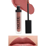 Note Cosmetics Mattemoist Lipgloss Semi Matte Satin Finish Liquid Lipstick-403 Sugar Kiss 8680705339036