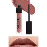 Note Cosmetics Mattemoist Lipgloss Semi Matte Satin Finish Liquid Lipstick-410 Sandal Wood 8680705339104