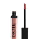 Note Cosmetics Mattemoist Lipgloss Semi Matte Satin Finish Liquid Lipstick-411 Vanilla Milk