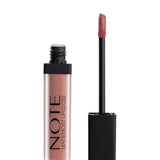 Note Cosmetics Mattemoist Lipgloss Semi Matte Satin Finish Liquid Lipstick-411 Vanilla Milk