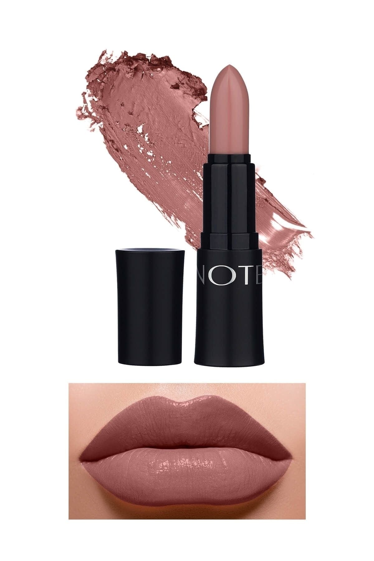 Note Cosmetics Mattemoist Lipstick Matte Finish Lipstick 310 Lingerie Nude 8680705338107