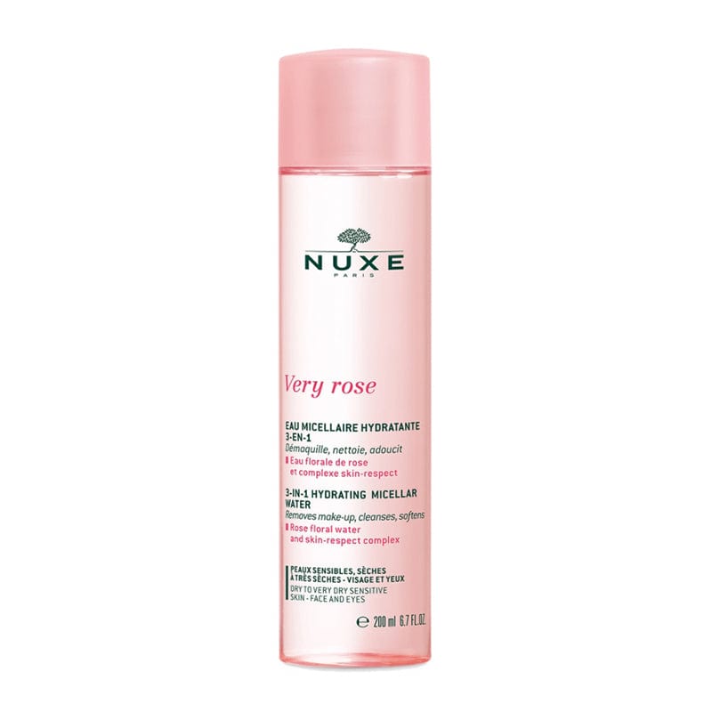 Nuxe Very Rose 3 in 1 Moisturizing Cleansing Water 200 ml 3264680022036