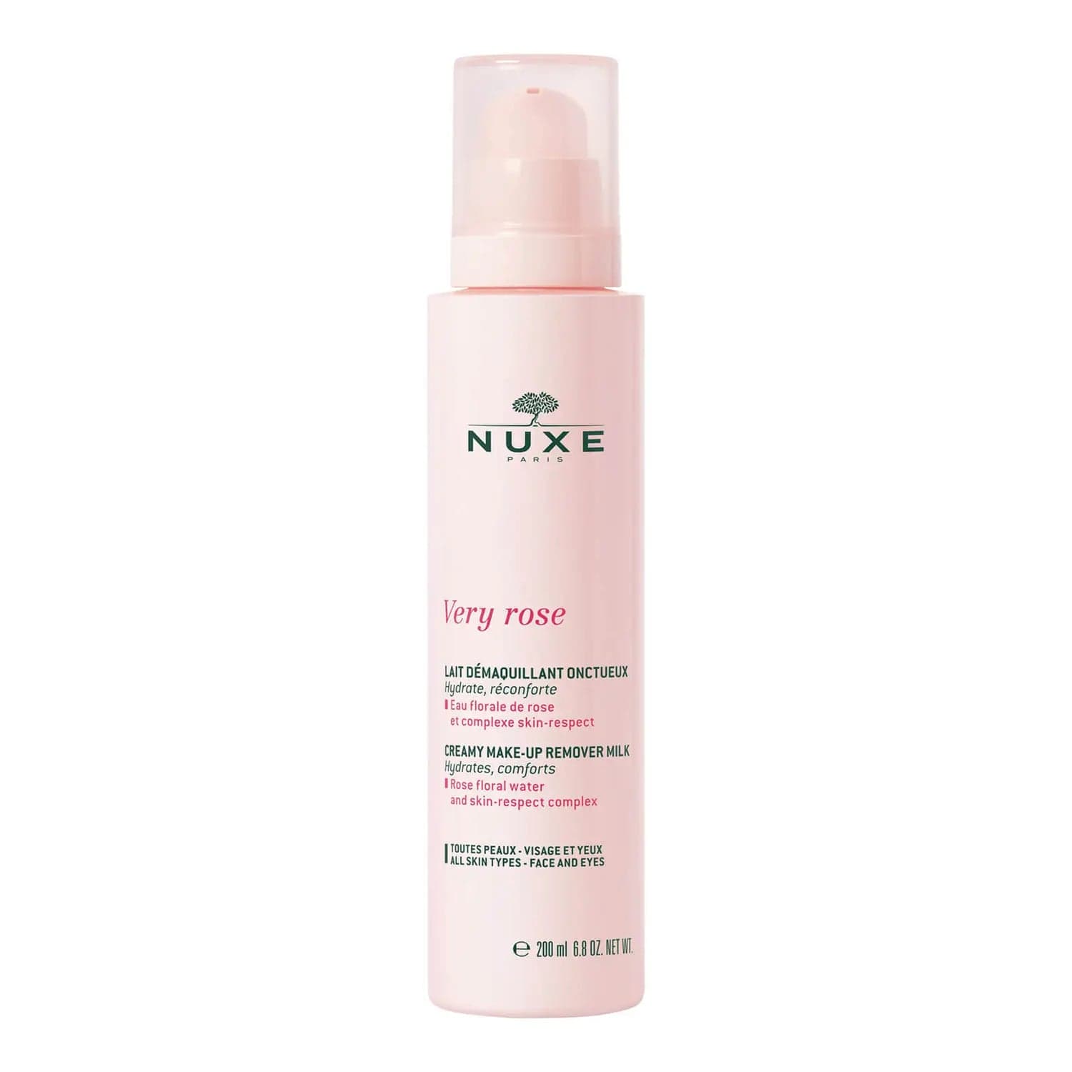 Nuxe Very Rose Make-up Cleansing Milk 200 ml 3264680022074