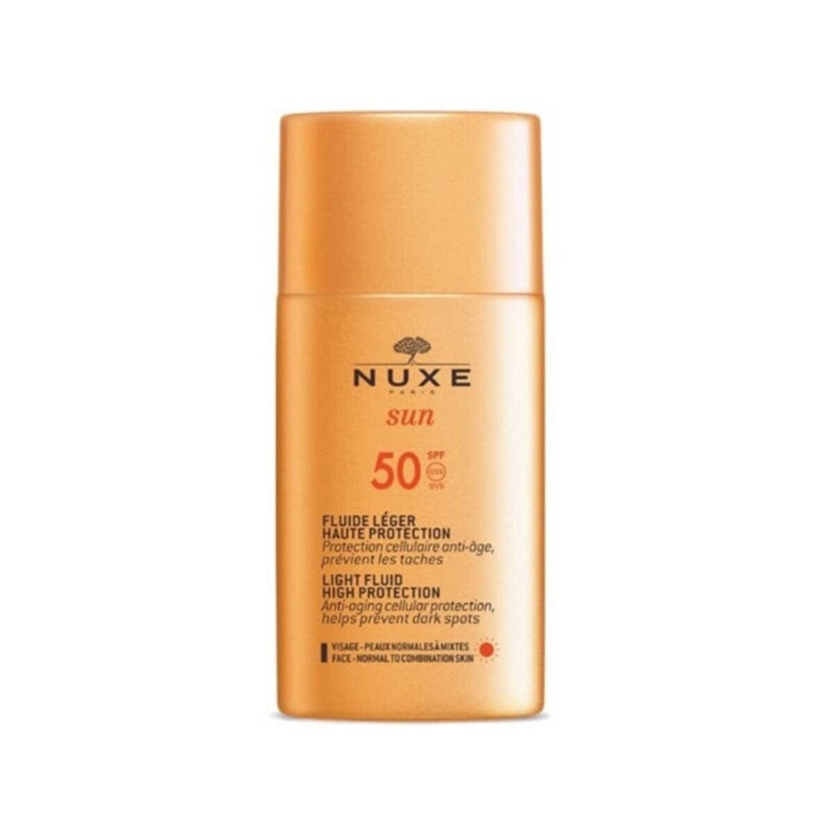 Nuxe Sun Light Fluid High Protection SPF50 50ml 3264680022166