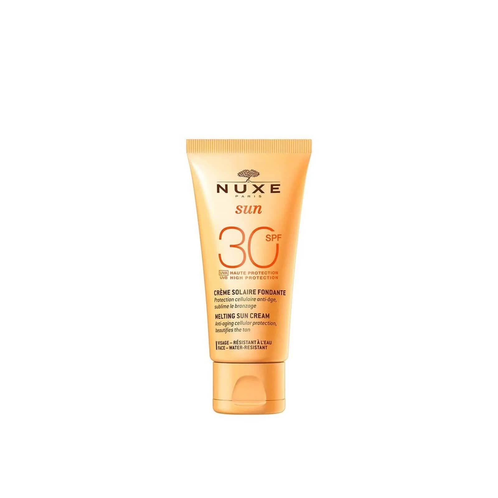 Nuxe Sun Melting Sun Cream For Face Spf30 50ml 3264680005848