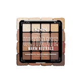 NYX Professional Makeup Eyeshadow Palette - Ultimate Shadow Pallette - Warm Neutrals 3264680004964