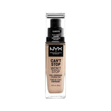 NYX Professional Makeup Foundation - Can't Stop Won't Stop Full Coverage Foundation 02 Alabaster 30ml 800897181086