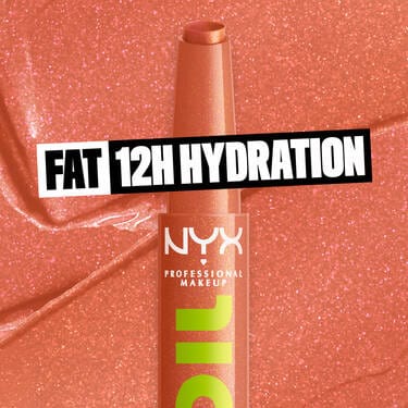 NYX Professional Makeup Fat Oil Slick Click Gloss Lip Balm - 11 In a Mood-Wine 800897250072