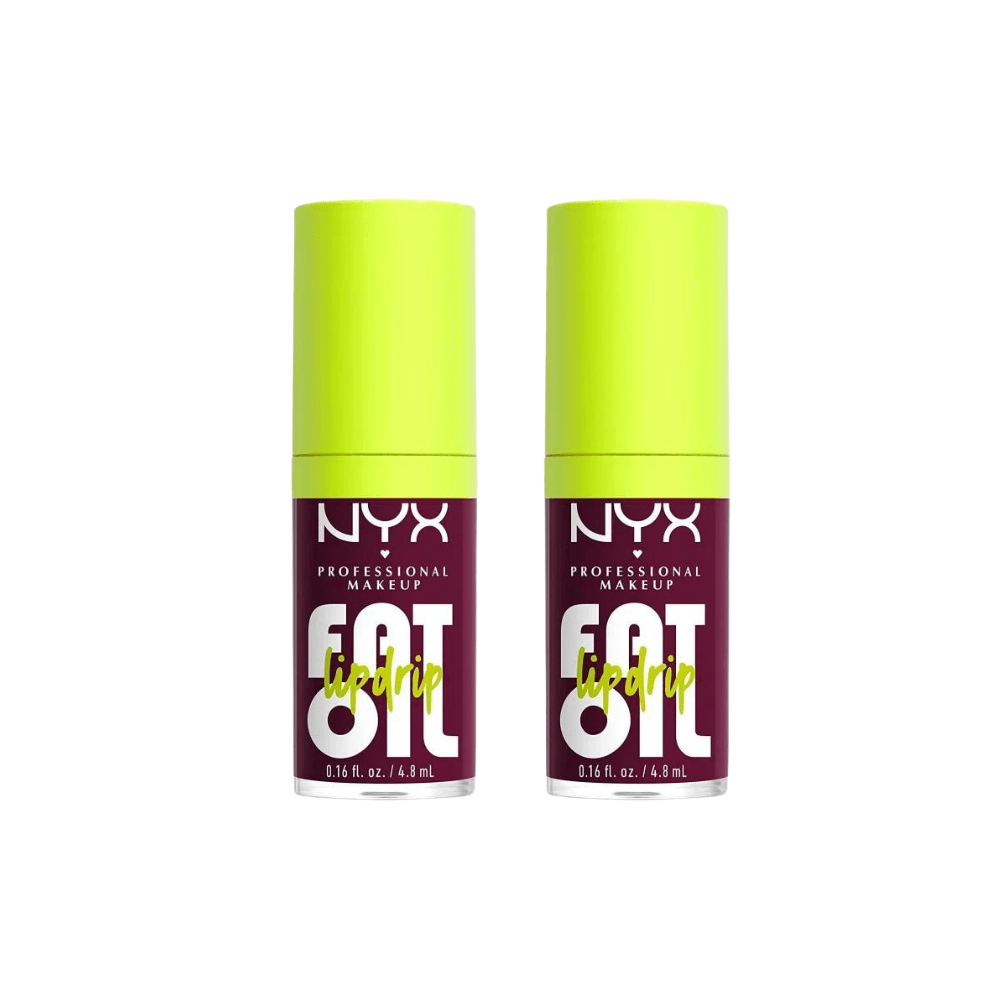 NYX Professional Makeup Fat Oil Lip Drip Gloss - Thats Chic 2 Pack 715936232844