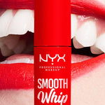 NYX Professional Makeup Smooth Whip Creamy Liquid Matte Lipstick - Icing On Top 800897131289