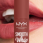 NYX Professional Makeup Smooth Whip Creamy Liquid Matte Lipstick - Latte Foam 800897131067