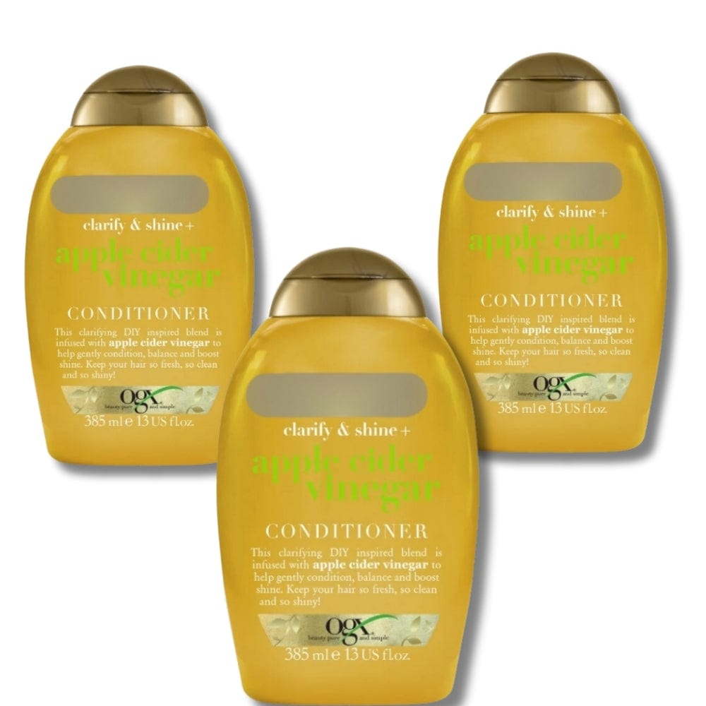 OGX Hair Conditioner Shimmering 385 ml 3 Pack 715936234329