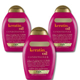 OGX Keratin Oil Conditioner 385 ml 3 Pack 715936234398