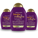 OGX Biotin and Collagen Shampoo 385 ml -3 Pack 715936236040