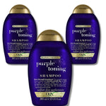 OGX Purple Toning Shampoo 385 ml 3 Pack 715936234411