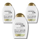 OGX Shampoo Nourishing Coconut Milk 385 ml 3 Pack 715936234428