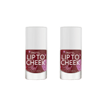 Pastel Lip To Cheek Tint Carmen Lipstick And Blush - Pink -2 Pack 757279511637