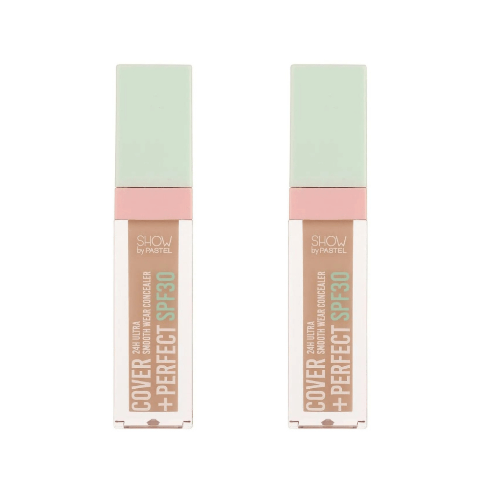 Pastel Cover Perfect 30spf Ultra Concealer - 306 Caramel -2 Pack 757279511415