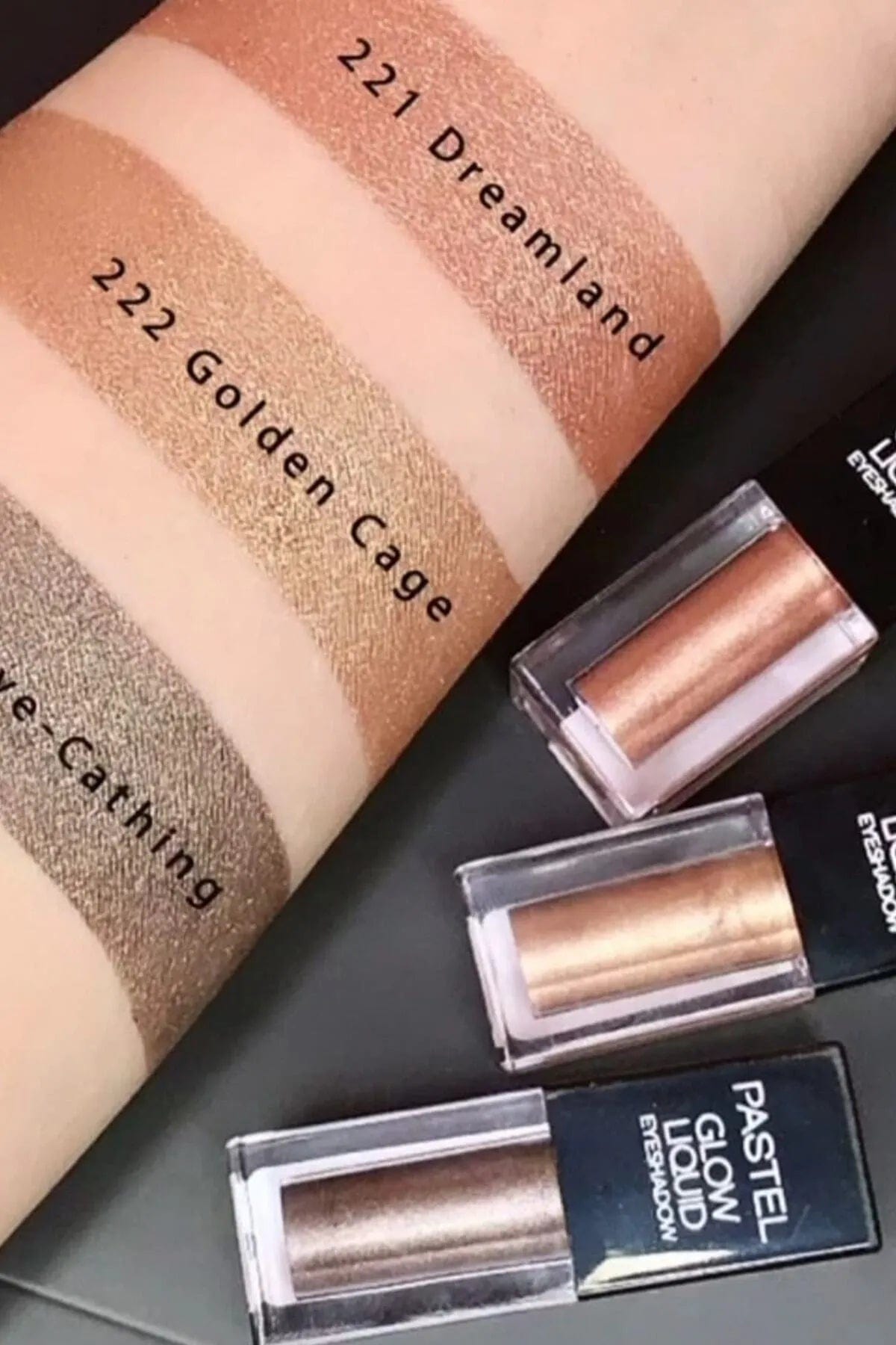 Pastel Glow Liquid Eyeshadow - 222 Golden Care 8690644002229