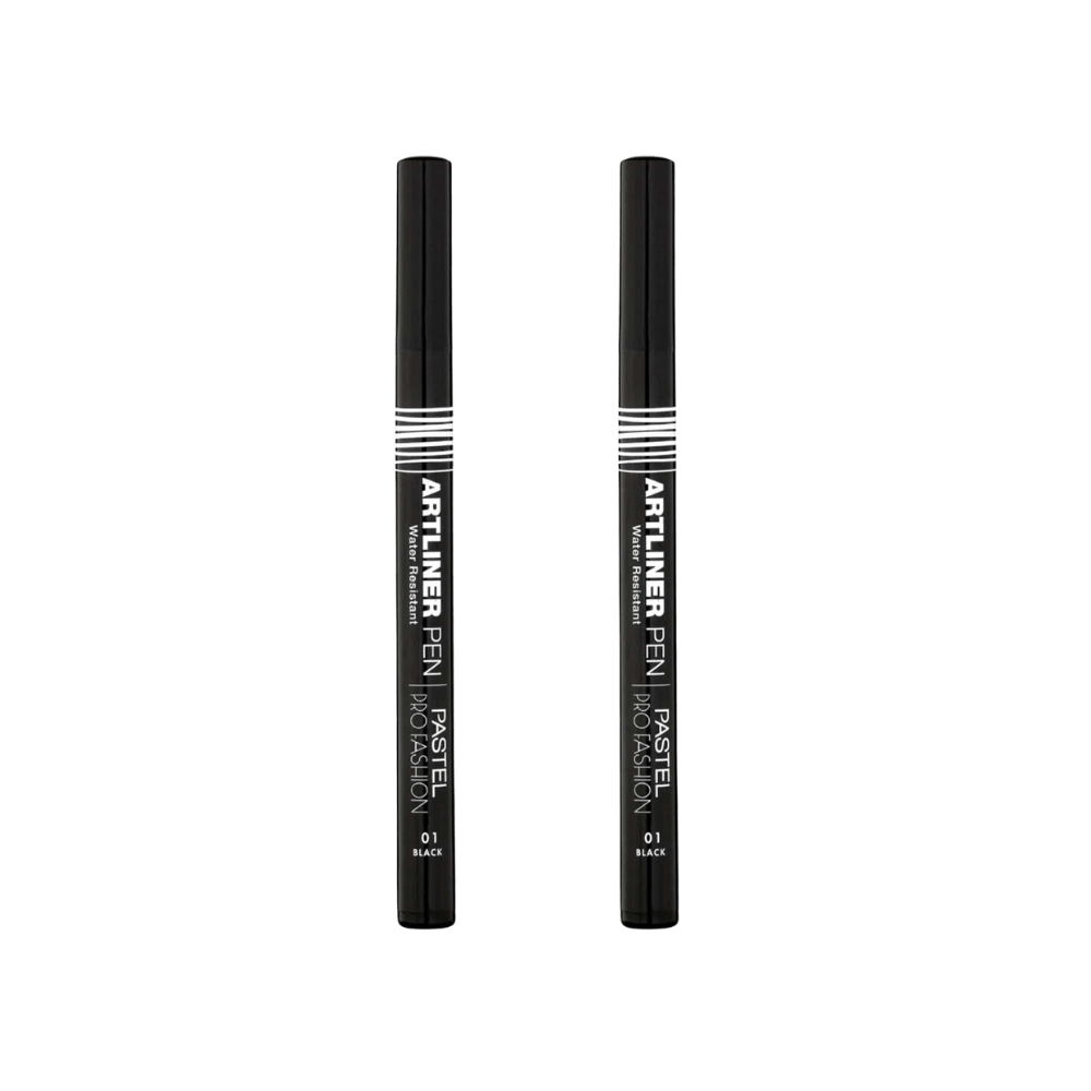 Pastel Artliner Pen - Artliner Pencil - 01 Black 2 Pack 757279511255