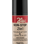 Pastel 24H Non-Stop 2in1 Foundation & Concealer - 601 Cool 8690644335013