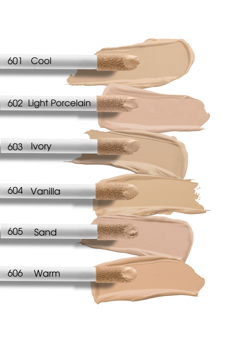 Pastel 24H Non-Stop 2in1 Foundation & Concealer - 601 Cool 8690644335013