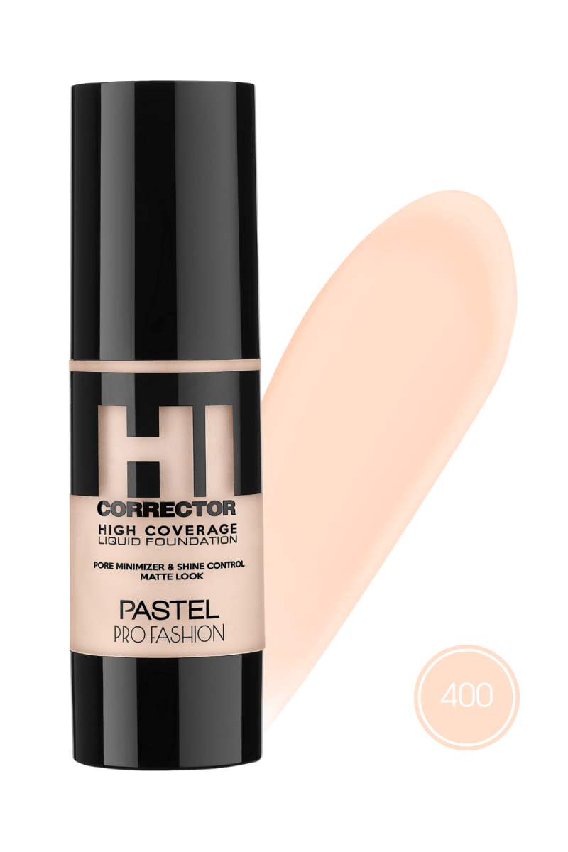 Pastel High Coverage Liquid Foundation - 400 8690644093999