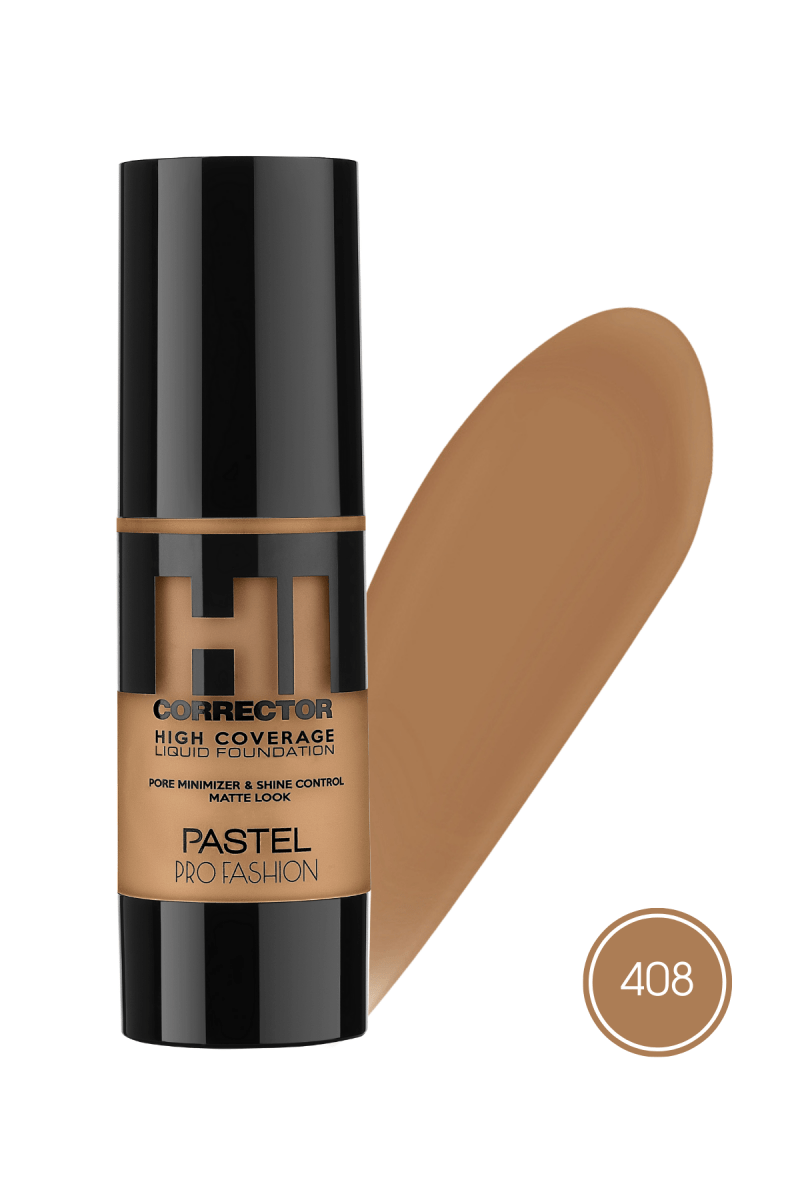 Pastel High Coverage Liquid Foundation - 408 8690644094088