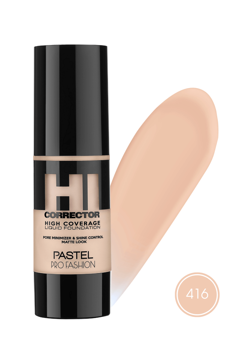 Pastel High Coverage Liquid Foundation - 416 8690644094163