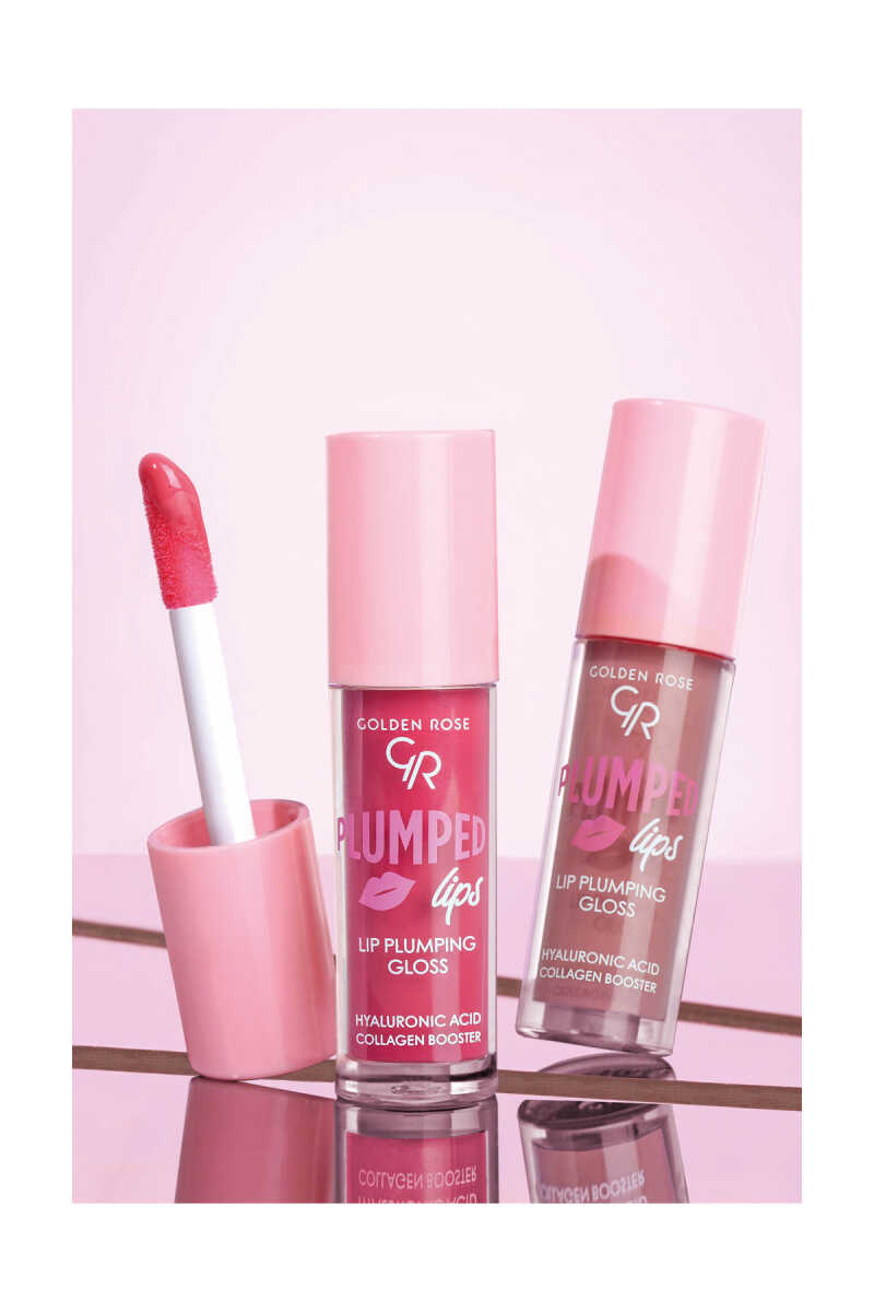 Golden Rose Plumped Lips Lip Plumping Gloss - 201 - Chivela