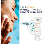 Roc Anti Wrinkle Face Sunscreen Spf 50+ 50 ml 1210000800077