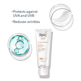 Roc Anti Wrinkle Face Sunscreen Spf 50+ 50 ml 1210000800077