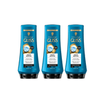 Schwarzkopf Gliss Conditioner Aqua Revive 360 ml 3 Pack 757279514089