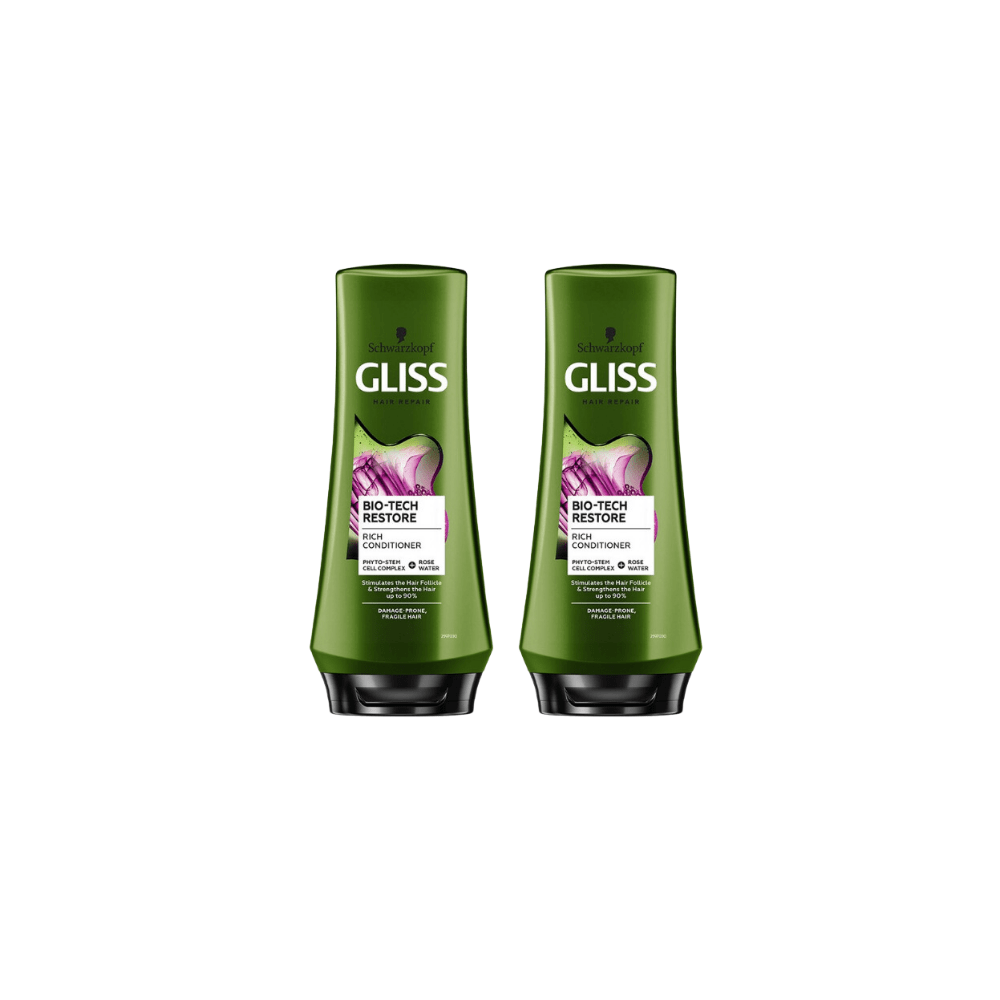 Schwarzkopf Gliss Conditioner Bio-tech 360 ml 2 Pack 757279512269