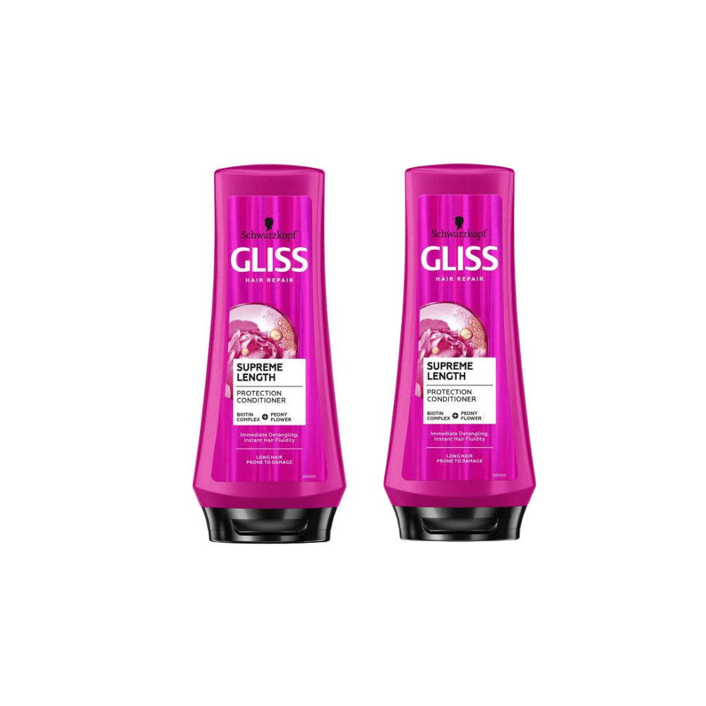 Schwarzkopf Gliss Supreme Lenght Conditioner 360 ml 2 Pack 757279513679