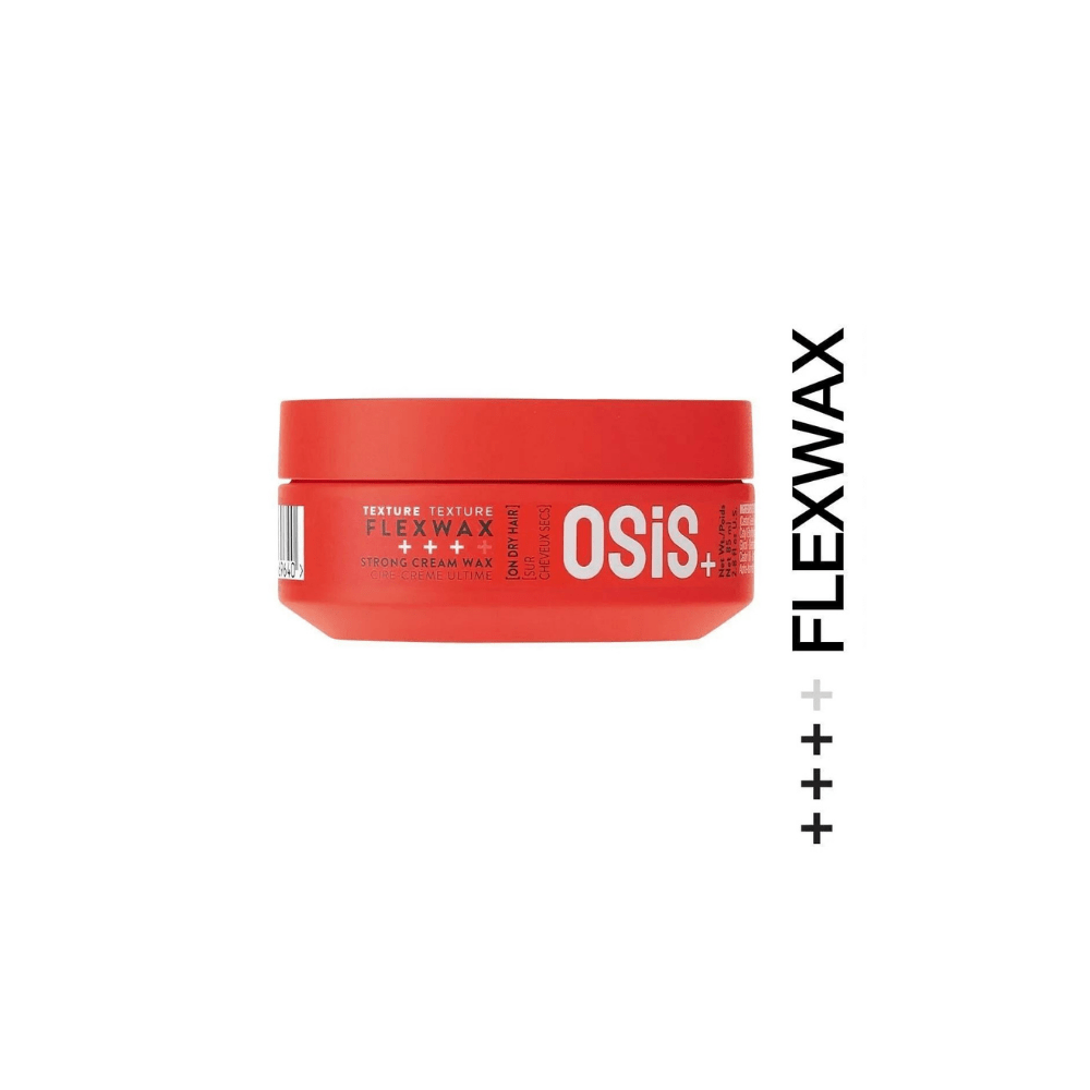 Schwarzkopf Osis Flexwax Ultra Strong Texture Cream Wax 85ml | Reconfigurable Styles 4045787314700