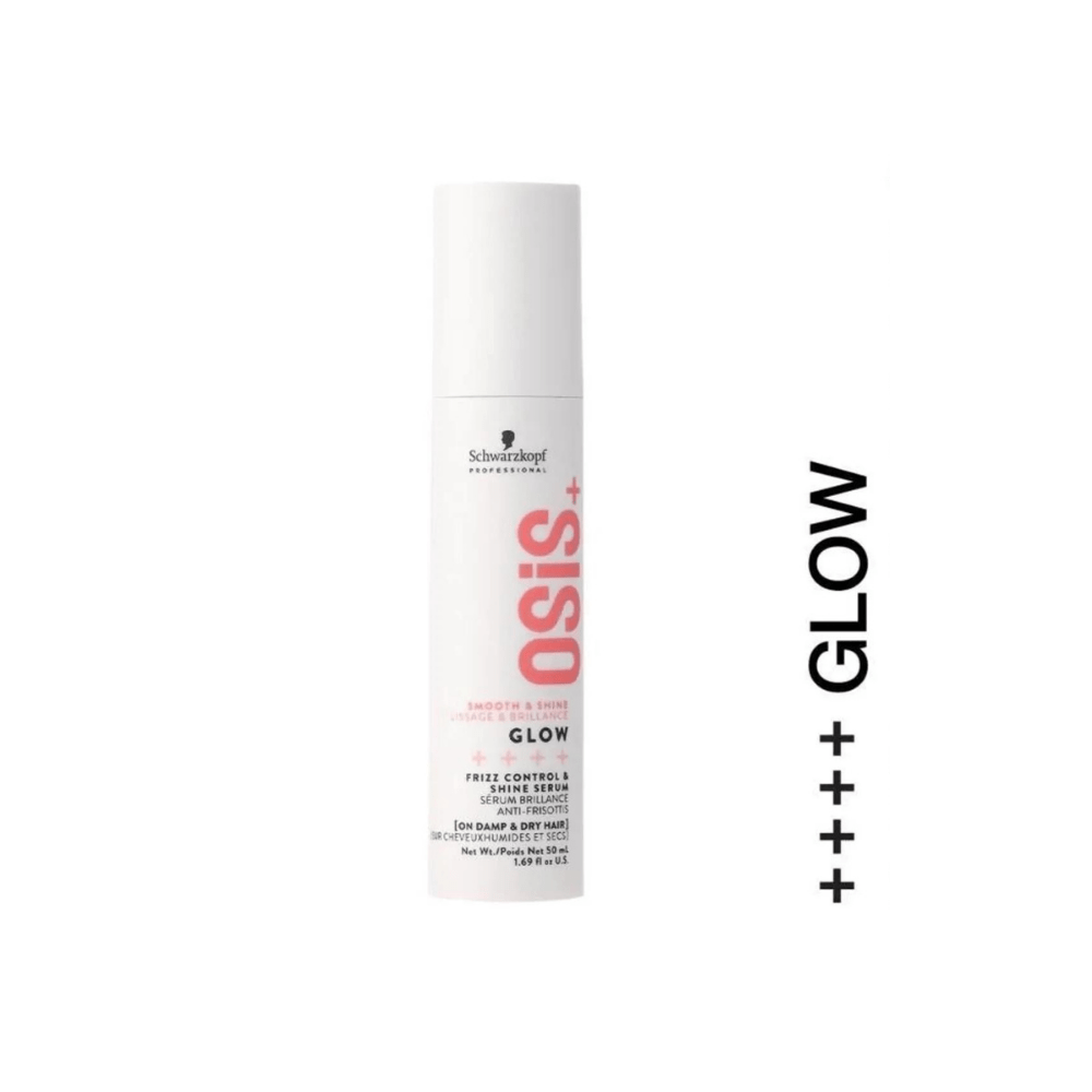 Schwarzkopf Osis Glow Anti-Frizz Shine Serum 50ml | Hair Weightless Silicone Free 4045787999754