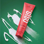 Schwarzkopf Osis Rock Hard Ultra Strong Styling Paste 150ml | Lasting Hold Cream Shine Gel 2 Pack 715936233063