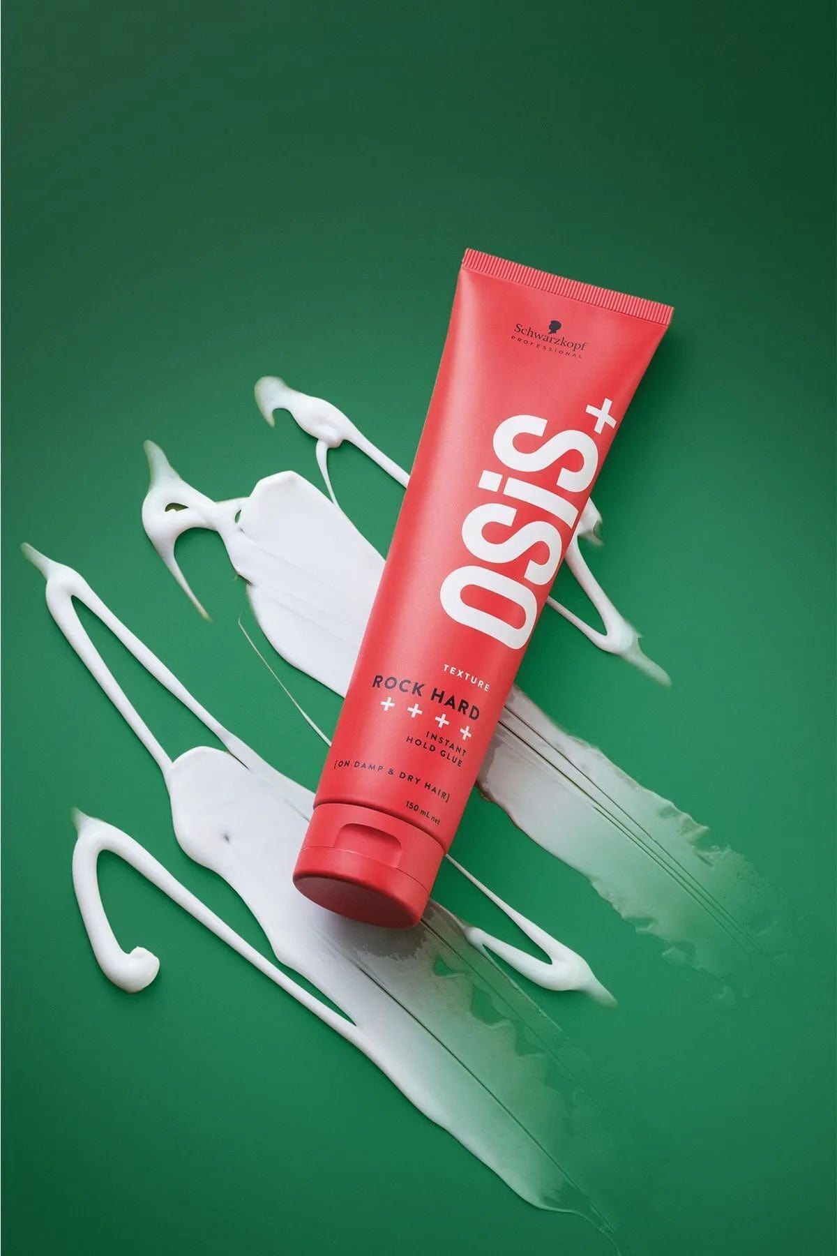 Schwarzkopf Osis Rock Hard Ultra Strong Styling Paste 150ml | Lasting Hold Cream Shine Gel 2 Pack 715936233063